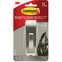 Command Large Modern Reflections Hook (MMMMR03BNES)