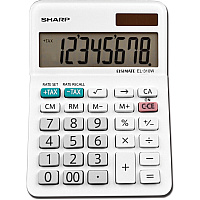 Sharp EL-310WB 8 Digit Professional Mini-Desktop Calculator