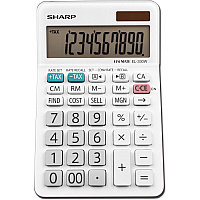 Sharp EL-330WB 10 Digit Professional Desktop Calculator