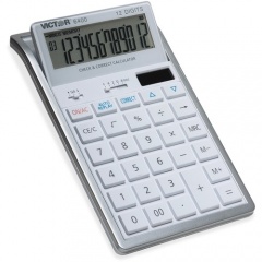 Victor 12-Digit Check and Correct Desk Calculator (6400)