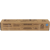Toshiba Original High Yield Laser Toner Cartridge - Cyan - 1 Each (TOSTFC505UC)