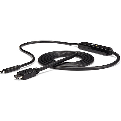 StarTech Usb-c To Hdmi Cable - 1m - 4k 30 Hz - Eliminate Clutter By Connecting Your Usb Type-c Computer Directly To An Hdmi Display Without Additional Adapters (CDP2HDMM1MB)