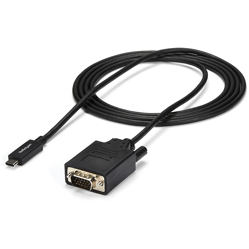 StarTech 6ft Usb C To Vga Cable Video Adapter (CDP2VGAMM2MB)