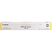 Canon GPR-53 Original Laser Toner Cartridge - Yellow - 1 Each (CNMGPR53Y)