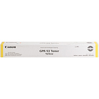 Canon GPR-53 Original Laser Toner Cartridge - Yellow - 1 Each (CNMGPR53Y)