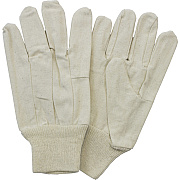 Safety Zone Cotton Polyester Canvas Gloves w/Knit Wrist (SZNGC08MN1P)