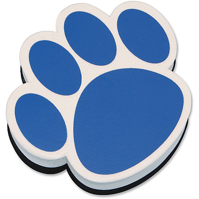 Ashley Paw Shaped Magnetic Whiteboard Eraser (ASH10002)