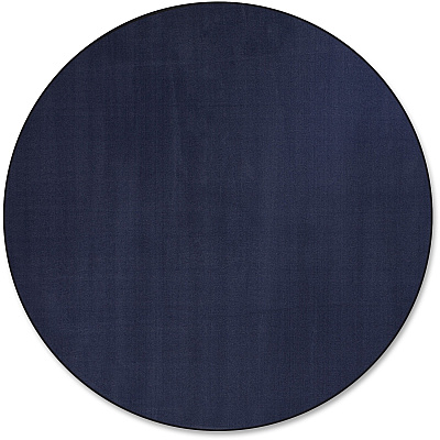Flagship Carpets Classic Solid Color 6' Round Rug (AS27NV)