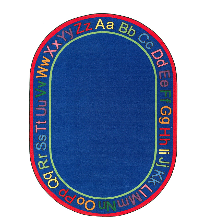 Flagship Carpets Know Your ABCs Oval Rug (FE11033A)