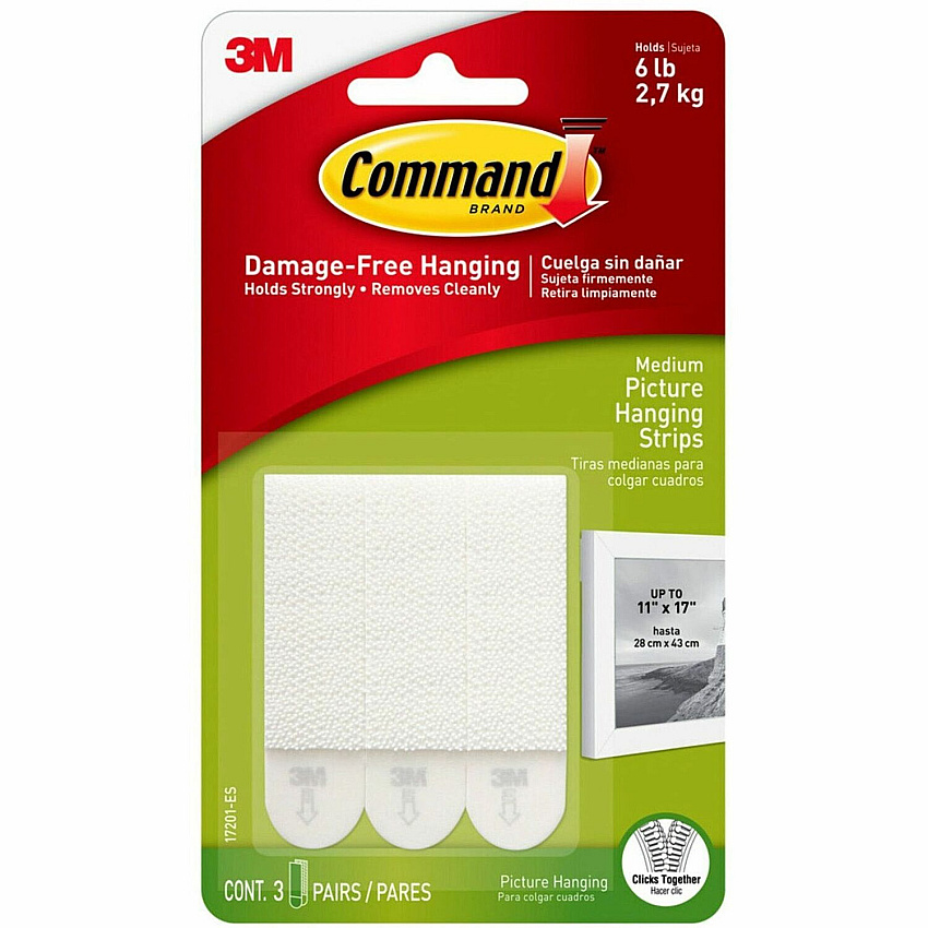 Command Medium Picture Hanging Strips (MMM17201ES)