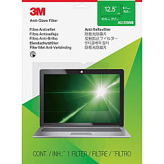 3M Anti-Glare Filter Clear, Matte (MMMAG125W9B)