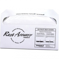Impact Rest Assured Half Fold Toilet Seat Covers (25183273)