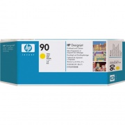 HP 90 Yellow DesignJet Printhead and Printhead Cleaner (C5057A)