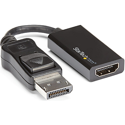 StarTech Displayport To Hdmi Adapter - Dp To Hdmi Converter - Connect Your Dp Computer To An Hdmi Display Using This Converter - Uhd 4k 60hz (DP2HD4K60S)