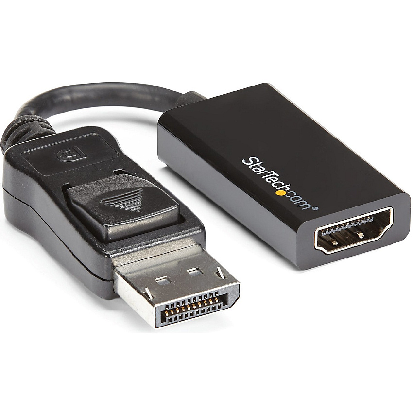 StarTech Displayport To Hdmi Adapter - Dp To Hdmi Converter - Connect Your Dp Computer To An Hdmi Display Using This Converter - Uhd 4k 60hz (DP2HD4K60S)