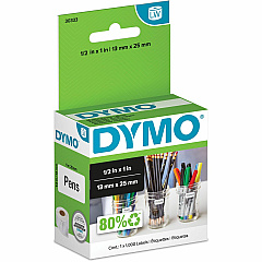 DYMO LW Multi-Purpose Labels 1/2" x 1" (DYM30333)