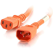 C2G 8ft C14 To C13 18/3 Sjt Orange (17512)
