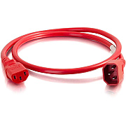 C2G 1ft C14 To C13 18/3 Sjt Red (17475)