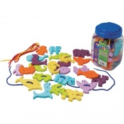 Pacon WonderFoam Early Learning Lacing Animals Set (AC4467)