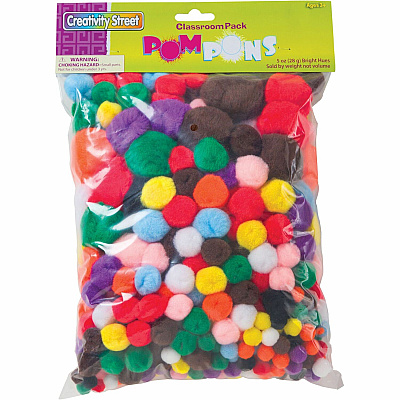 Creativity Street Pom Pons Class Pack (PACAC815001)