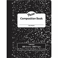 Pacon Unruled Compositon Book (PACMMK37145)