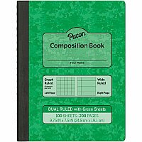 Pacon Dual Ruled Composition Book (PACMMK37162)