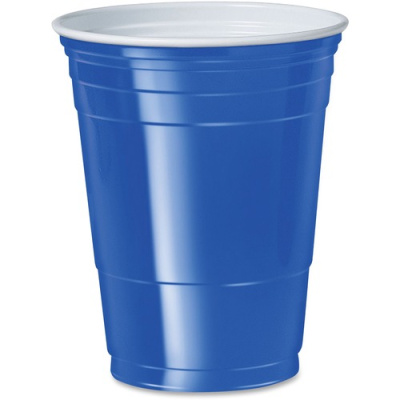 Solo Plastic Cold Party Cups (P16BCT)