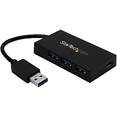 StarTech 4 Port Usb 3.0 Hub 5gbps 3 Usb-a/1 Usb-c (HB30A3A1CFB)