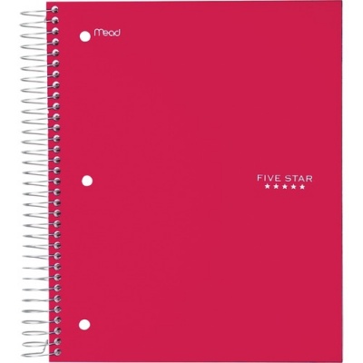 Five Star Wide Rule 5-subject Notebook (72041)