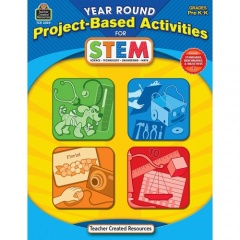 Teacher Created Resources PreK Project-based STEM Book Printed Book (3024)