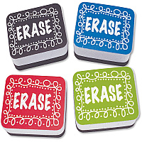 Ashley Chalk Design Mini Whiteboard Eraser (ASH78002)