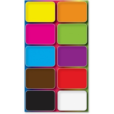 Ashley Colors Design Mini Whiteboard Eraser (78003)