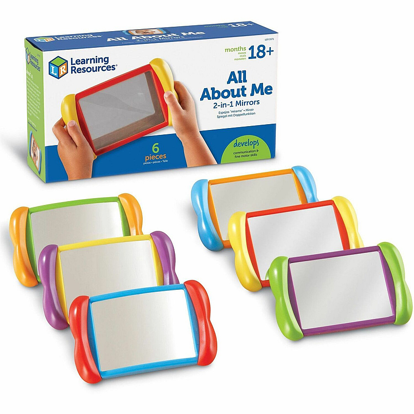 Learning Resources All About Me 2-in-1 Mirrors (LRNLER3371)