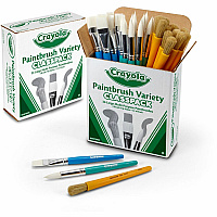 Crayola 3-Tip Paintbrush Variety Classpack (CYO050036)