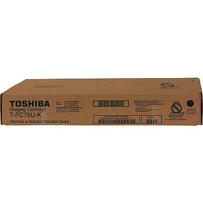 Toshiba Original Laser Toner Cartridge - Black - 1 Each (TOSTFC75UK)