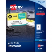 Avery Inkjet Postcard - White (8386)