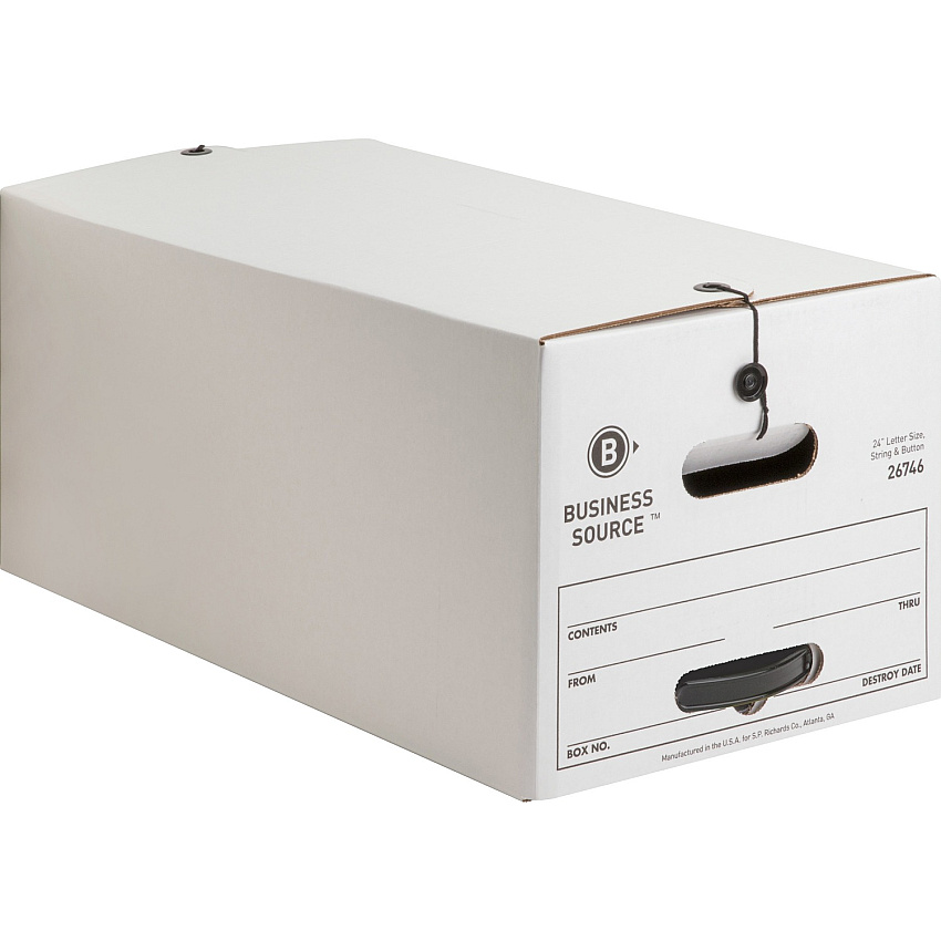 Business Source Medium Duty Letter Size Storage Box (BSN26746)
