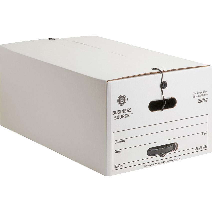 Business Source Medium Duty Legal Size Storage Box (BSN26747)