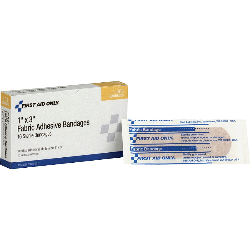 First Aid Only Fabric Adhesive Bandages (FAO1008)