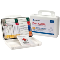 First Aid Only 25-Person Unitized Plastic First Aid Kit - ANSI Compliant (90569)