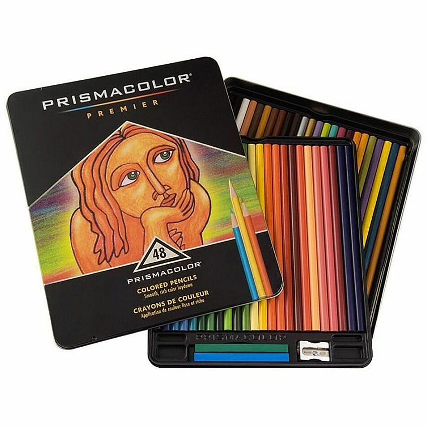Prismacolor Premier Colored Pencils - 48/Set (SAN3598THT)