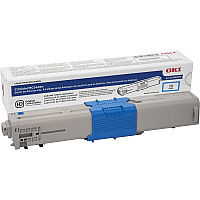 Oki Original LED Toner Cartridge - Cyan - 1 Each (OKI46508703)