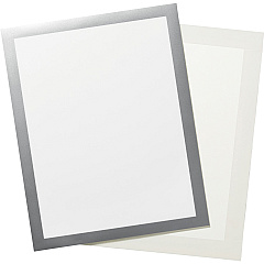 Durable DURAFRAME Self-Adhesive Magnetic Tabloid Sign Holder (DBL476923)