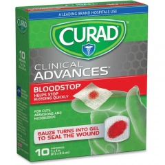 Curad Blood Stop Gauze Packets (CUR0055RB)