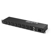 StarTech 1u 8 Port Rack Mount Pdu C13 Socket 16a (PDU08C13H)