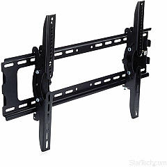 StarTech Flat Screen Tv Wall Mount - Tilting - For 32" To 75" Tvs - Heavy-duty Steel - Vesa Tv Mount - Monitor Wall Mount - Wall Mount Tv Bracket (FLATPNLWALL)