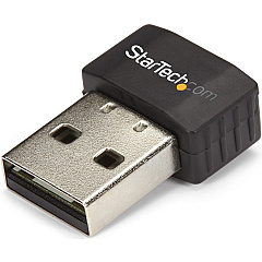 StarTech Usb Wifi Adapter - Ac600 - Dual-band Nano Usb Wireless Network Adapter - 1t1r 802.11ac Wi-fi Adapter - 2.4ghz / 5ghz - Usb 2.0 Wireless-ac Adapter (USB433ACD1X1)