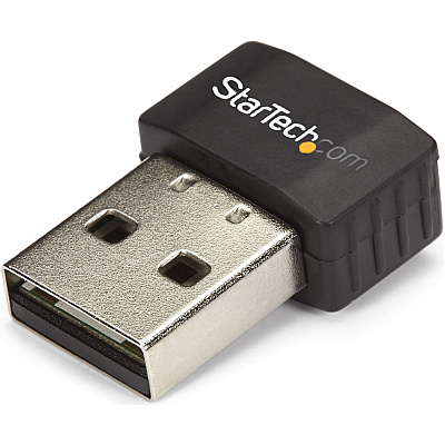 StarTech Usb Wifi Adapter - Ac600 - Dual-band Nano Usb Wireless Network Adapter - 1t1r 802.11ac Wi-fi Adapter - 2.4ghz / 5ghz - Usb 2.0 Wireless-ac Adapter (USB433ACD1X1)