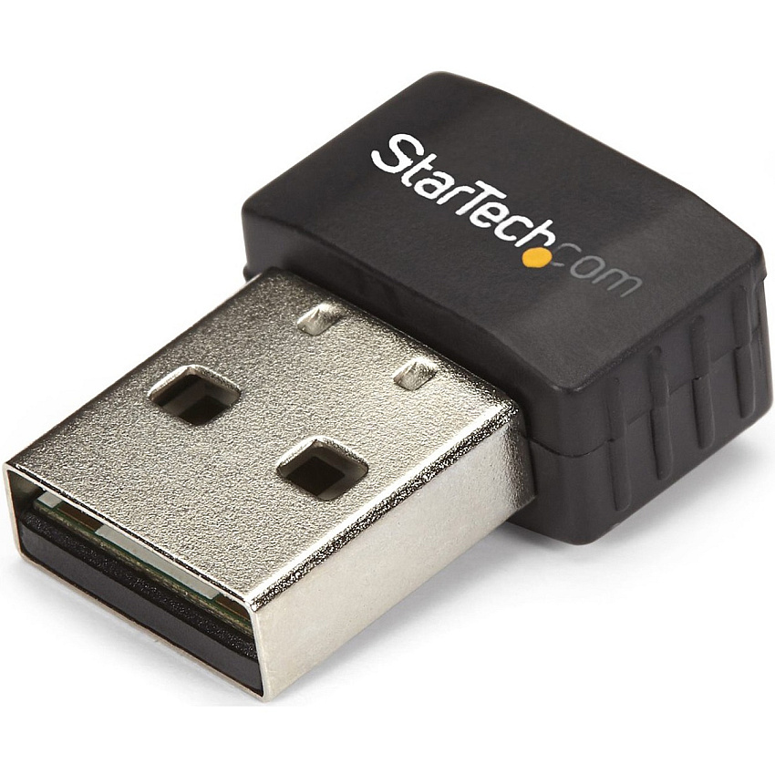StarTech Usb Wifi Adapter - Ac600 - Dual-band Nano Usb Wireless Network Adapter - 1t1r 802.11ac Wi-fi Adapter - 2.4ghz / 5ghz - Usb 2.0 Wireless-ac Adapter (USB433ACD1X1)
