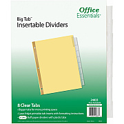 Avery Office Essentials Big Tab Insertable Dividers (24833)